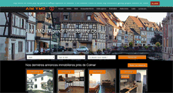 Desktop Screenshot of aimymo-immobilier.com
